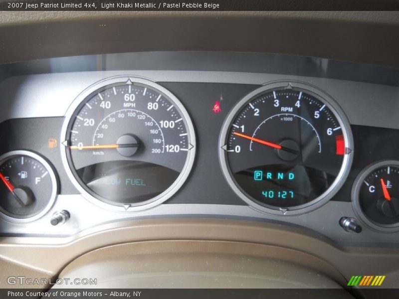 Light Khaki Metallic / Pastel Pebble Beige 2007 Jeep Patriot Limited 4x4