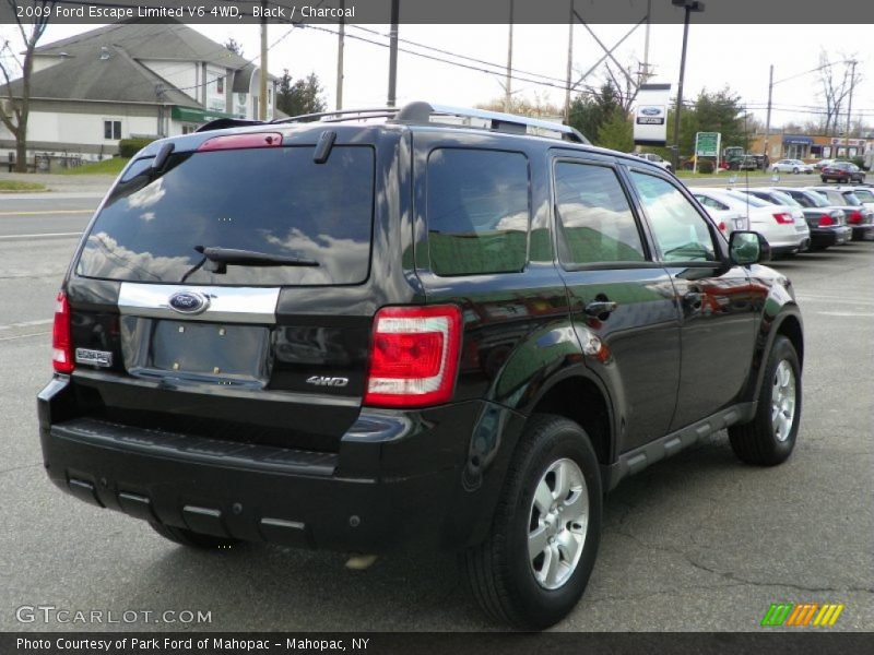 Black / Charcoal 2009 Ford Escape Limited V6 4WD