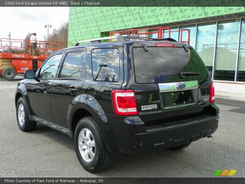 Black / Charcoal 2009 Ford Escape Limited V6 4WD