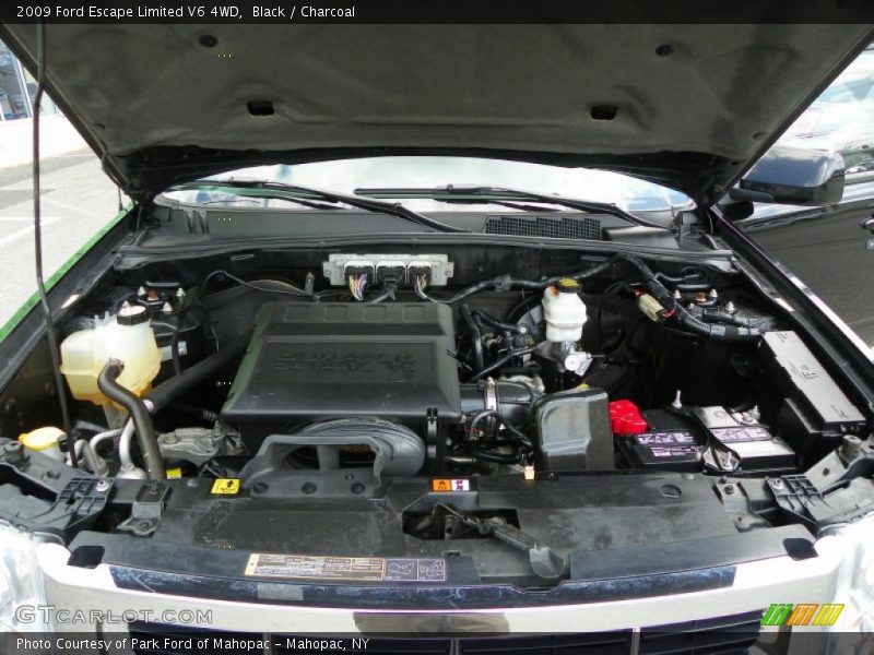 Black / Charcoal 2009 Ford Escape Limited V6 4WD