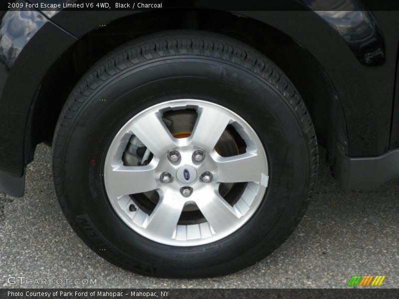 Black / Charcoal 2009 Ford Escape Limited V6 4WD