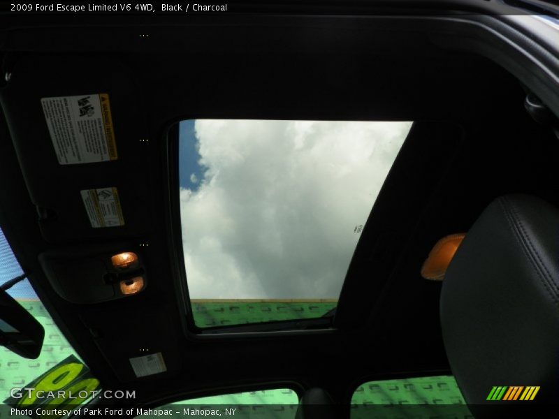 Black / Charcoal 2009 Ford Escape Limited V6 4WD