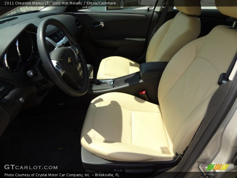Gold Mist Metallic / Cocoa/Cashmere 2011 Chevrolet Malibu LT