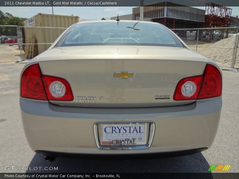 Gold Mist Metallic / Cocoa/Cashmere 2011 Chevrolet Malibu LT