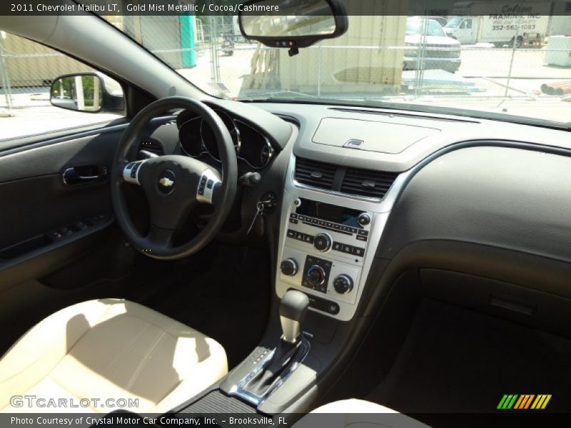 Gold Mist Metallic / Cocoa/Cashmere 2011 Chevrolet Malibu LT