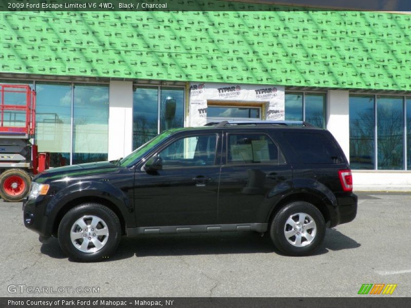 Black / Charcoal 2009 Ford Escape Limited V6 4WD