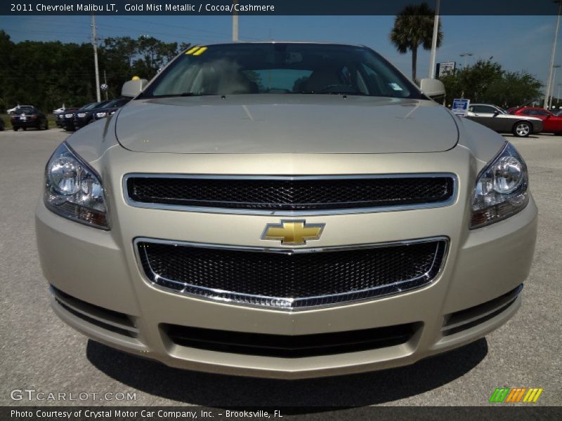 Gold Mist Metallic / Cocoa/Cashmere 2011 Chevrolet Malibu LT