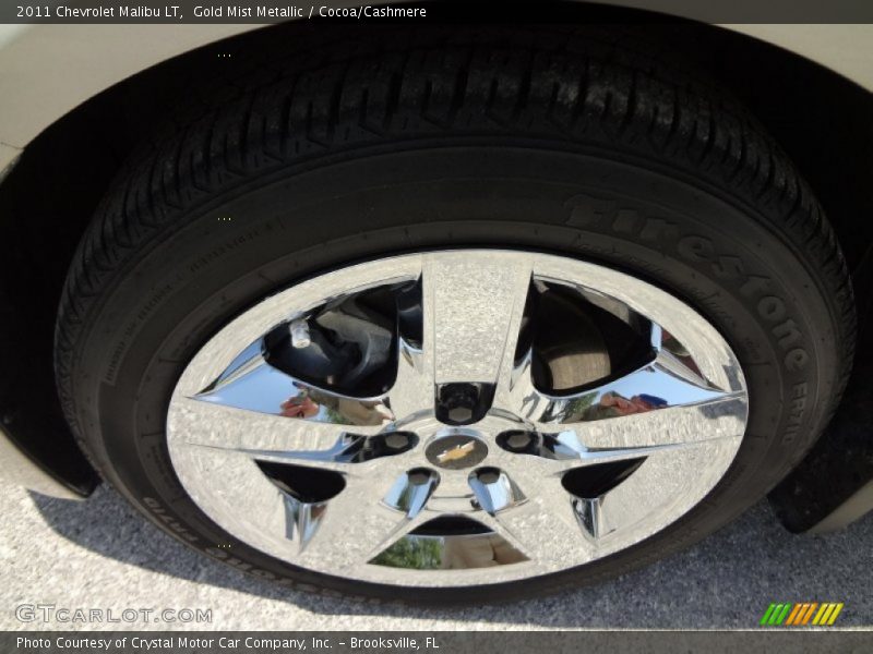 Gold Mist Metallic / Cocoa/Cashmere 2011 Chevrolet Malibu LT