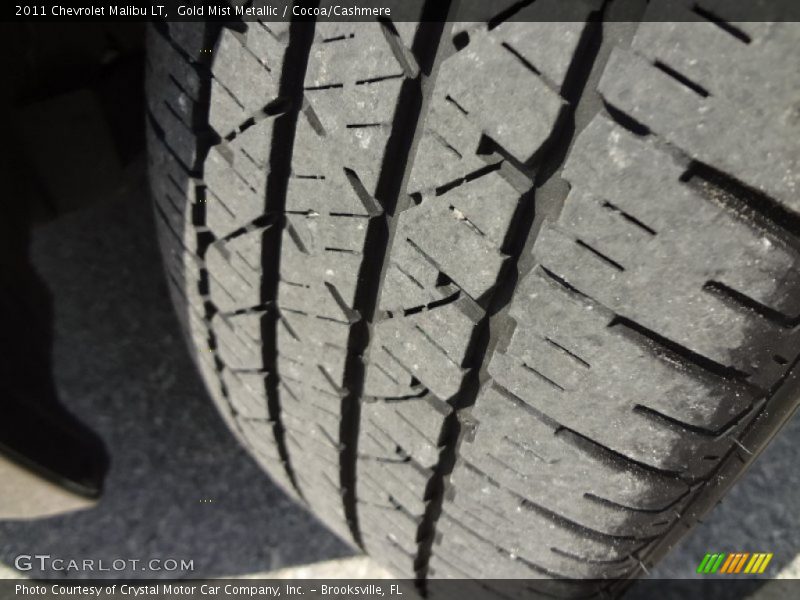 Gold Mist Metallic / Cocoa/Cashmere 2011 Chevrolet Malibu LT