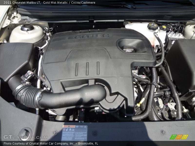 Gold Mist Metallic / Cocoa/Cashmere 2011 Chevrolet Malibu LT