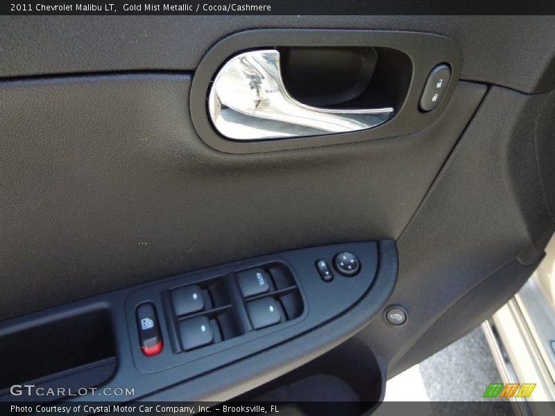 Gold Mist Metallic / Cocoa/Cashmere 2011 Chevrolet Malibu LT