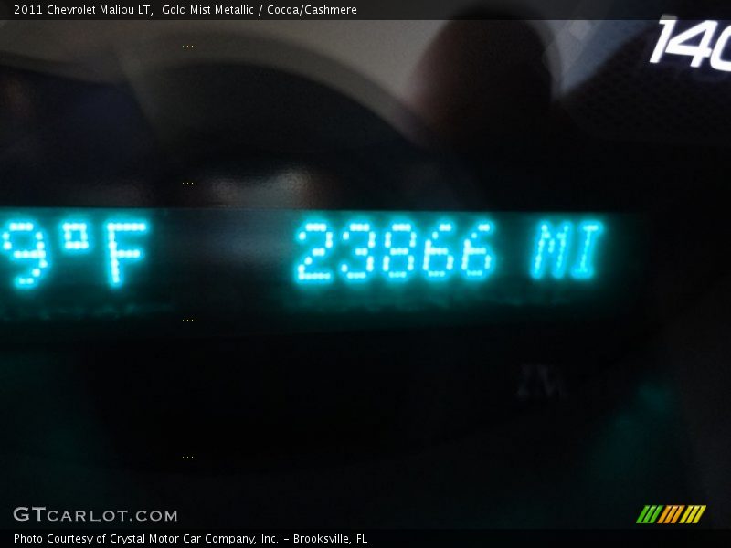 Gold Mist Metallic / Cocoa/Cashmere 2011 Chevrolet Malibu LT