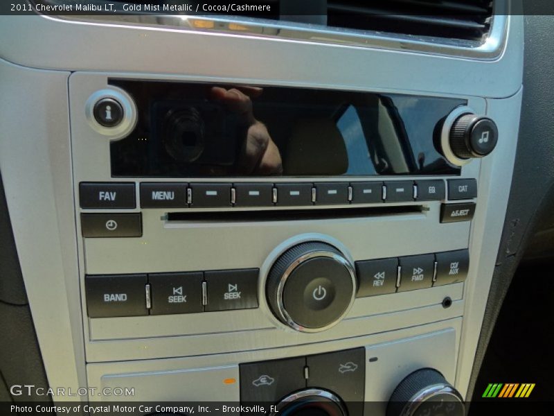 Gold Mist Metallic / Cocoa/Cashmere 2011 Chevrolet Malibu LT