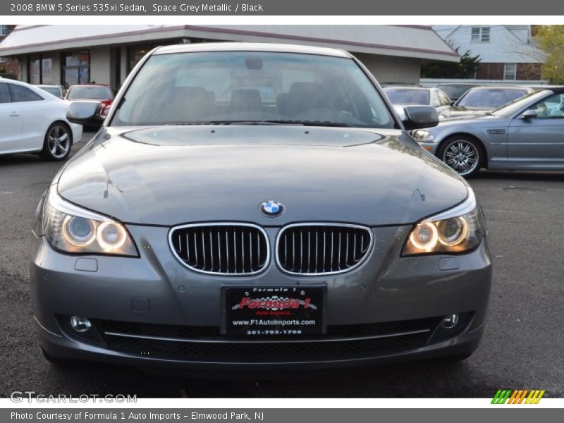 Space Grey Metallic / Black 2008 BMW 5 Series 535xi Sedan