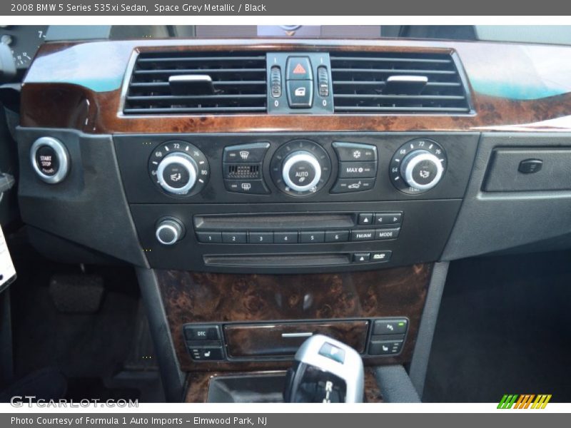 Space Grey Metallic / Black 2008 BMW 5 Series 535xi Sedan