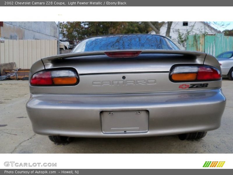 Light Pewter Metallic / Ebony Black 2002 Chevrolet Camaro Z28 Coupe