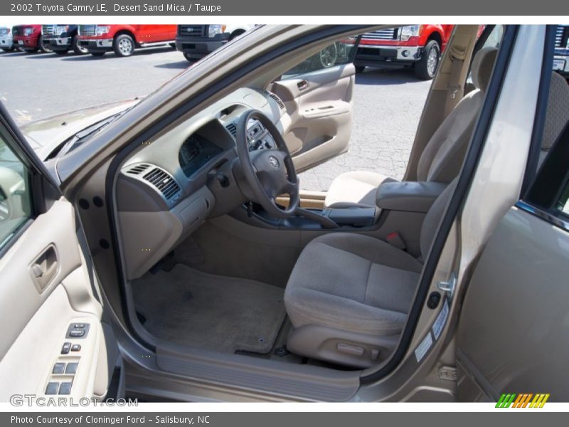 Desert Sand Mica / Taupe 2002 Toyota Camry LE