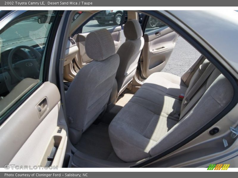 Desert Sand Mica / Taupe 2002 Toyota Camry LE