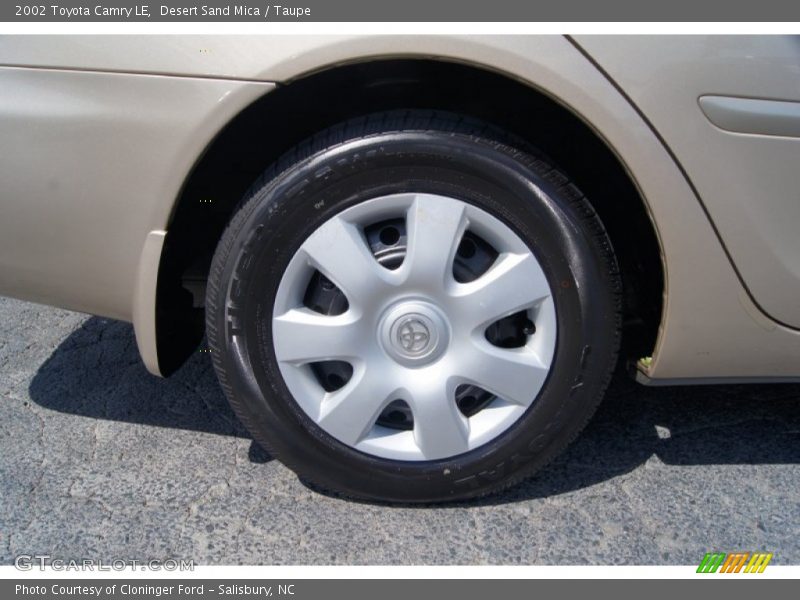 Desert Sand Mica / Taupe 2002 Toyota Camry LE