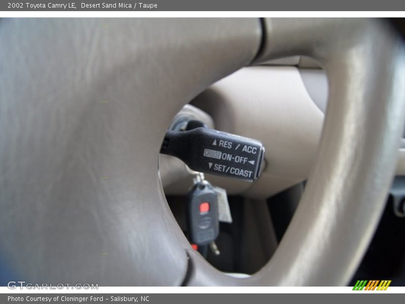 Desert Sand Mica / Taupe 2002 Toyota Camry LE