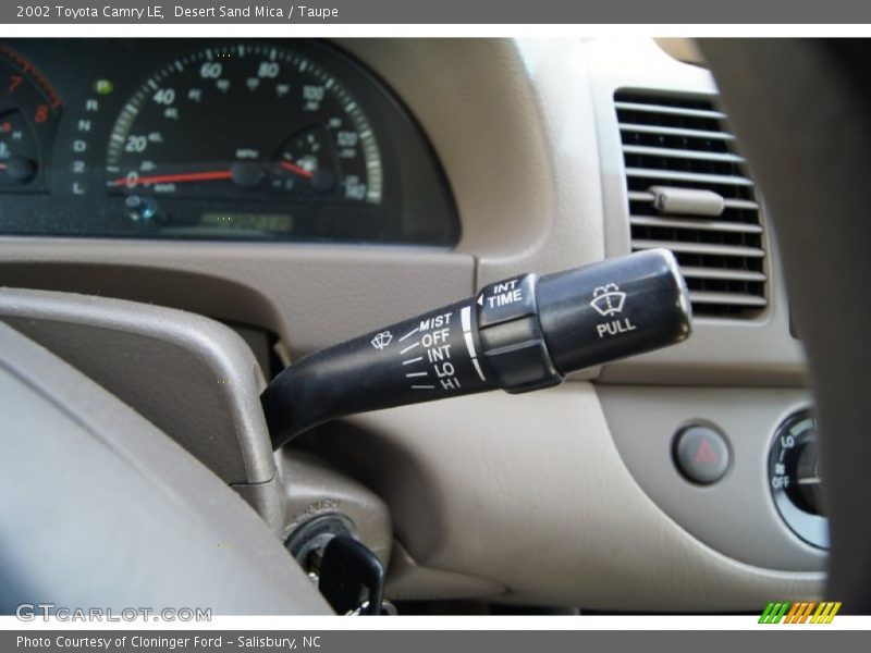 Desert Sand Mica / Taupe 2002 Toyota Camry LE