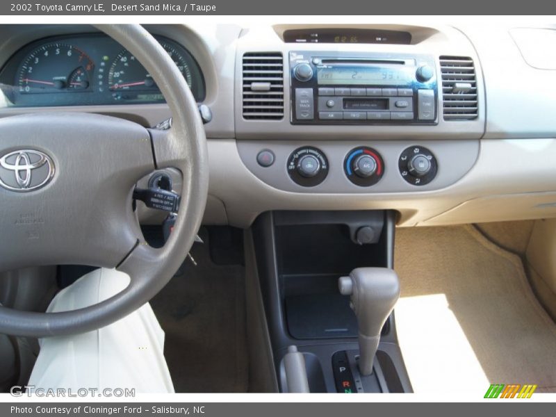 Desert Sand Mica / Taupe 2002 Toyota Camry LE