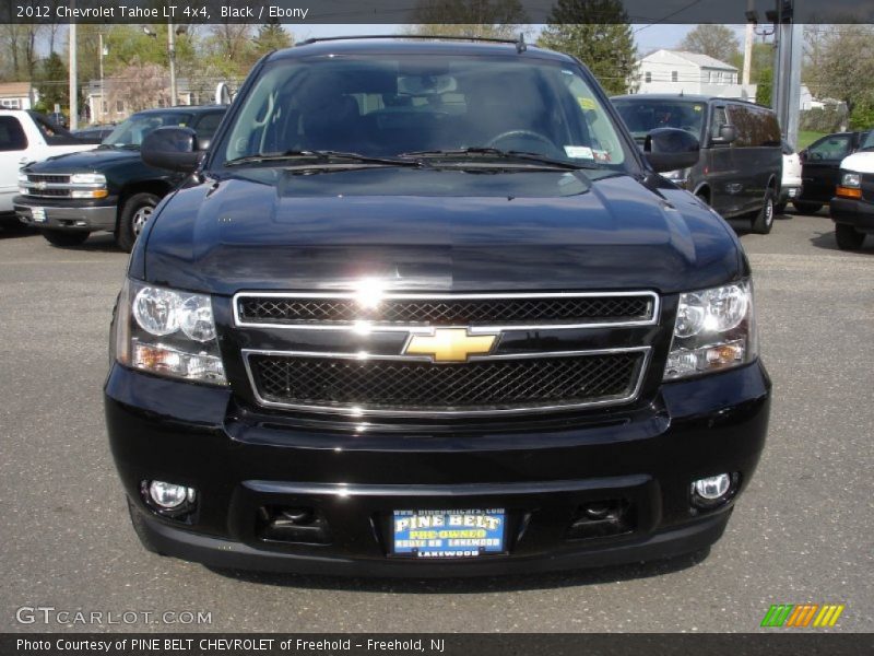Black / Ebony 2012 Chevrolet Tahoe LT 4x4