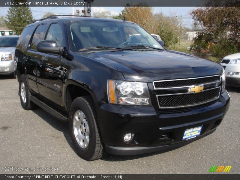 Black / Ebony 2012 Chevrolet Tahoe LT 4x4