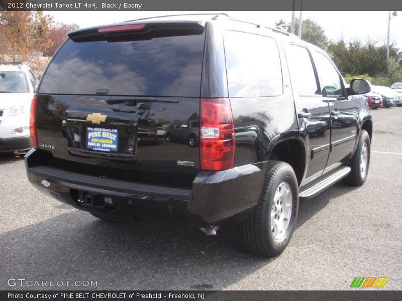 Black / Ebony 2012 Chevrolet Tahoe LT 4x4