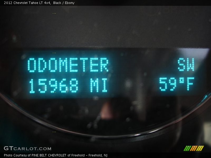 Black / Ebony 2012 Chevrolet Tahoe LT 4x4