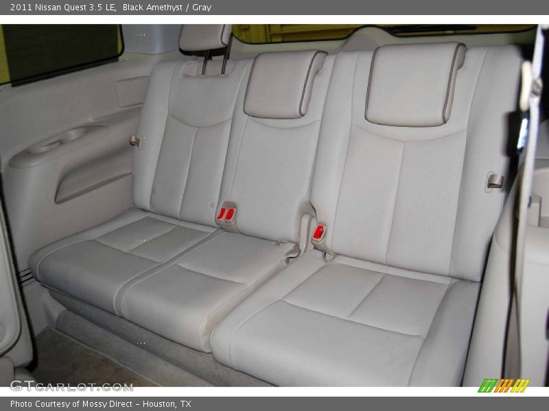 Black Amethyst / Gray 2011 Nissan Quest 3.5 LE