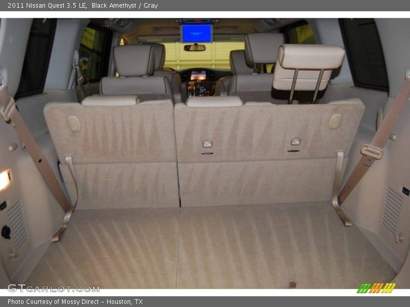 Black Amethyst / Gray 2011 Nissan Quest 3.5 LE