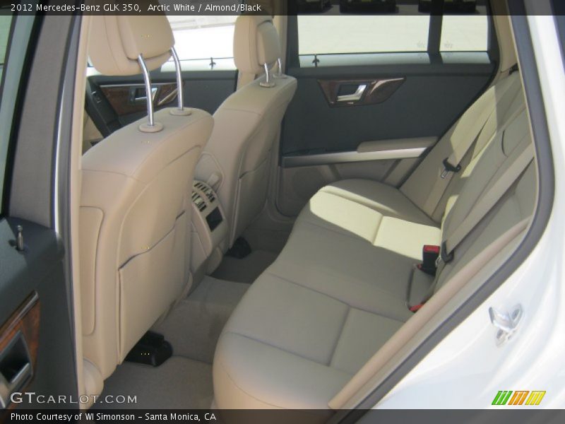 Arctic White / Almond/Black 2012 Mercedes-Benz GLK 350