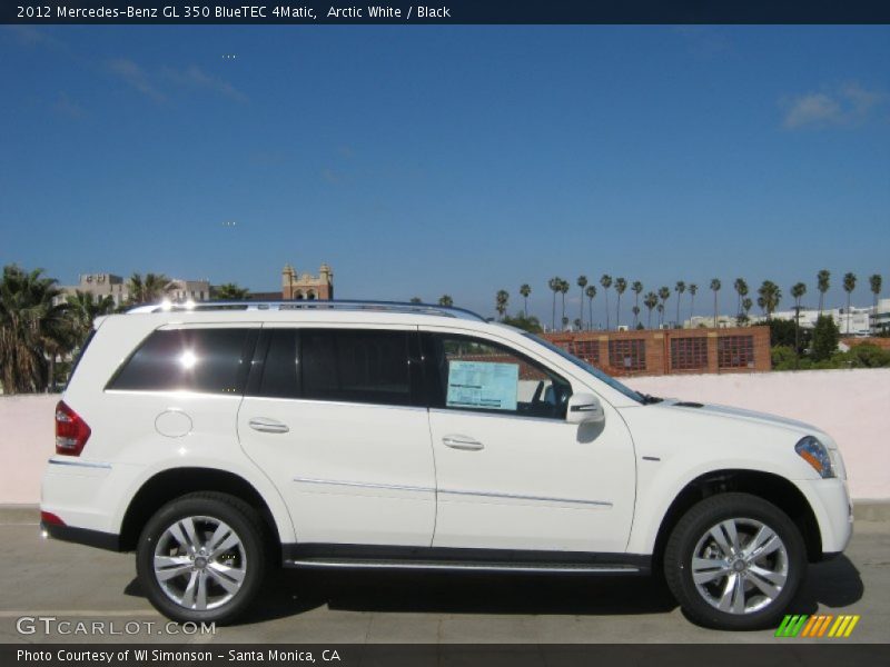 Arctic White / Black 2012 Mercedes-Benz GL 350 BlueTEC 4Matic