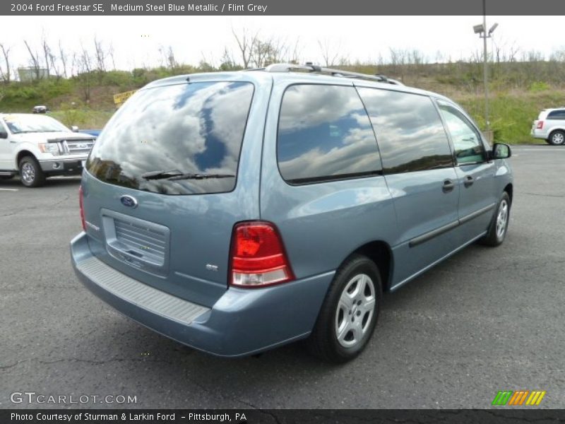 Medium Steel Blue Metallic / Flint Grey 2004 Ford Freestar SE