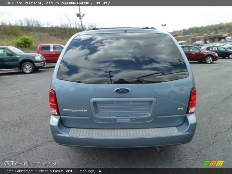 Medium Steel Blue Metallic / Flint Grey 2004 Ford Freestar SE