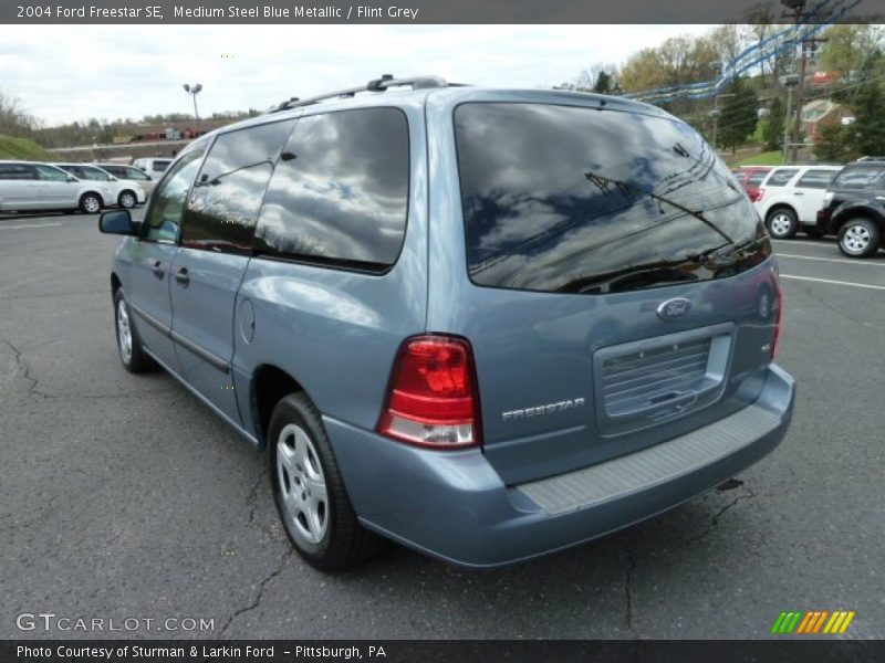 Medium Steel Blue Metallic / Flint Grey 2004 Ford Freestar SE