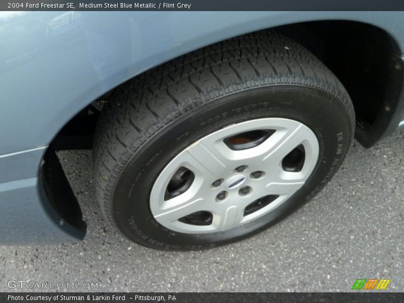Medium Steel Blue Metallic / Flint Grey 2004 Ford Freestar SE