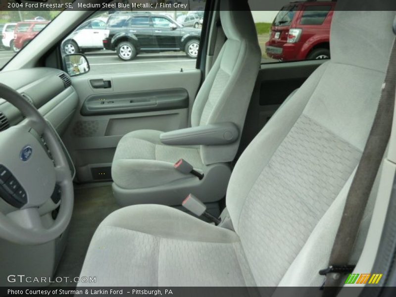 Medium Steel Blue Metallic / Flint Grey 2004 Ford Freestar SE