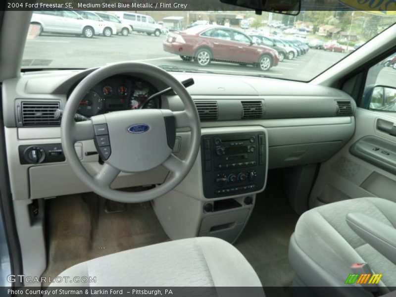 Medium Steel Blue Metallic / Flint Grey 2004 Ford Freestar SE