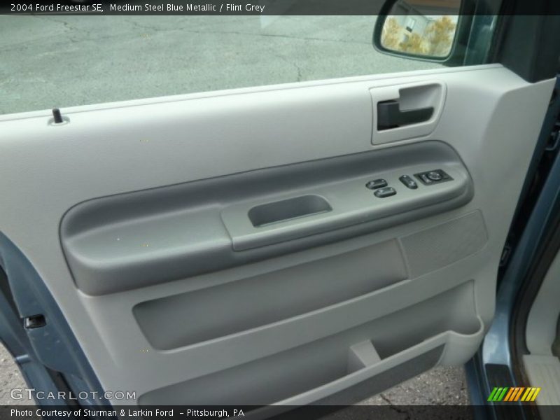 Medium Steel Blue Metallic / Flint Grey 2004 Ford Freestar SE