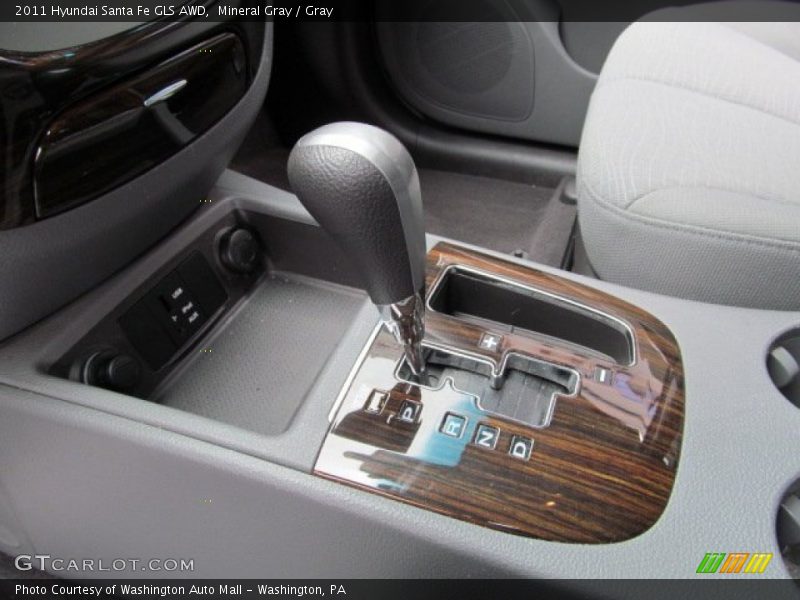 Mineral Gray / Gray 2011 Hyundai Santa Fe GLS AWD