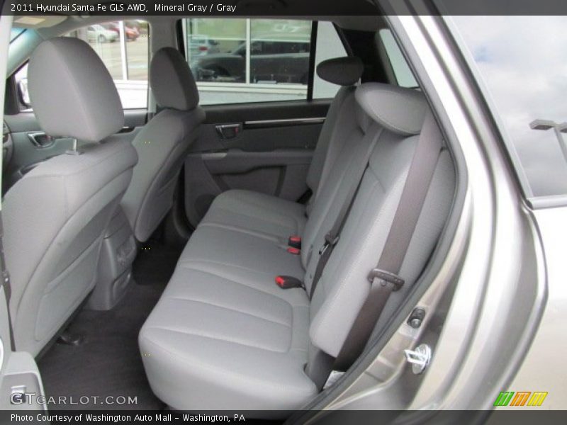 Mineral Gray / Gray 2011 Hyundai Santa Fe GLS AWD