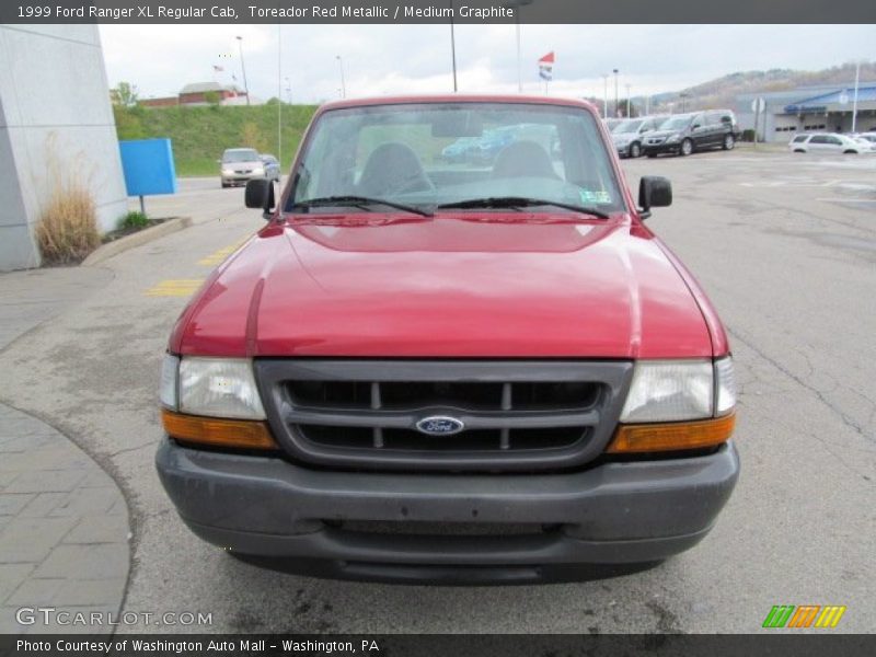 Toreador Red Metallic / Medium Graphite 1999 Ford Ranger XL Regular Cab