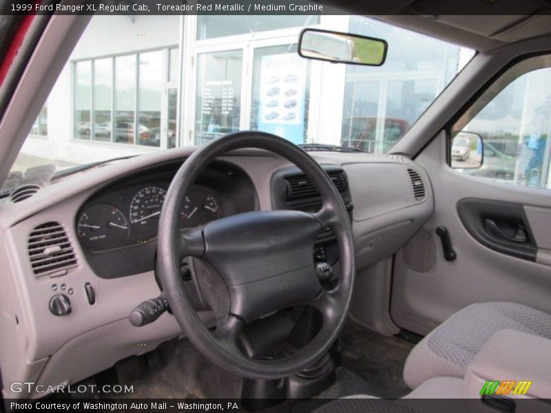 Toreador Red Metallic / Medium Graphite 1999 Ford Ranger XL Regular Cab
