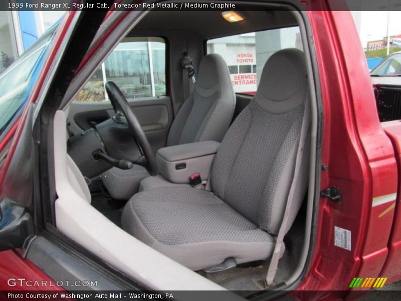 Toreador Red Metallic / Medium Graphite 1999 Ford Ranger XL Regular Cab