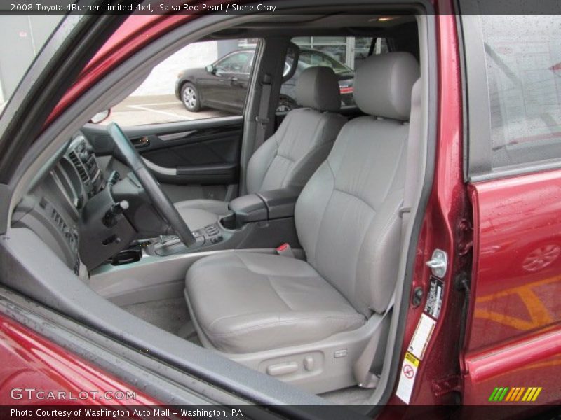 Salsa Red Pearl / Stone Gray 2008 Toyota 4Runner Limited 4x4