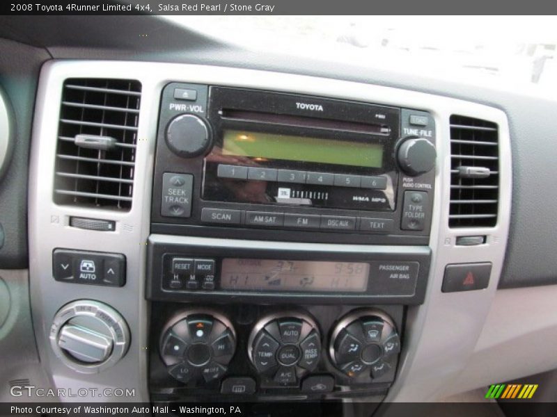 Salsa Red Pearl / Stone Gray 2008 Toyota 4Runner Limited 4x4