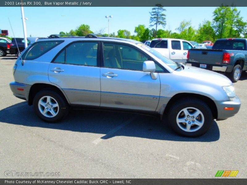 Blue Vapor Metallic / Ivory 2003 Lexus RX 300