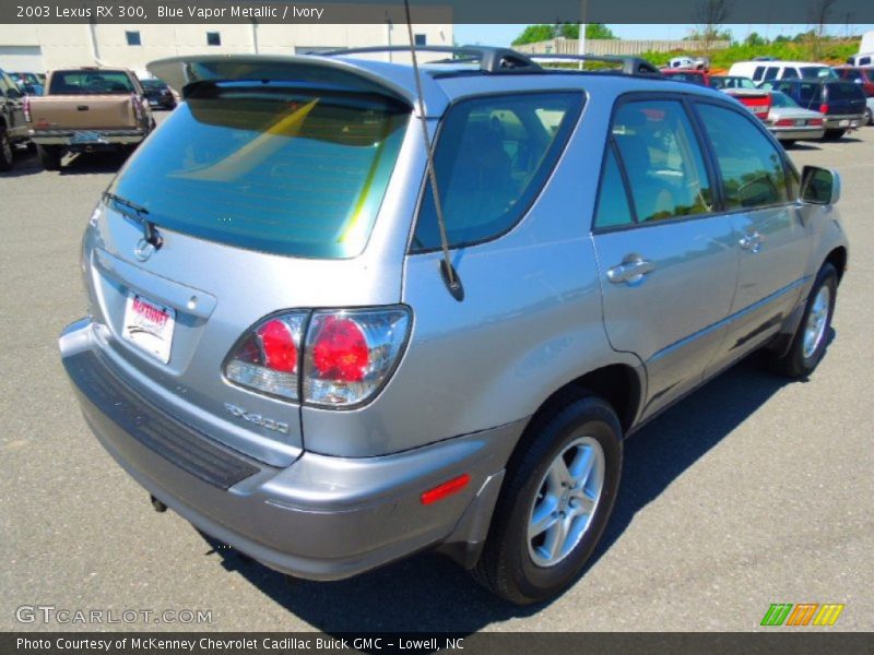 Blue Vapor Metallic / Ivory 2003 Lexus RX 300